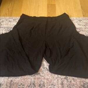 Black Wide-Leg Pants